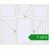 Ціноутворення Вікна 1800x1500 мм REHAU Euro 60 Білий (RAL 9016) з двох сторін. Ціна: ₴17,259.08