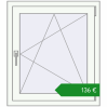 Ціноутворення Вікна 750x850 мм REHAU SYNEGO MD. Ціна: €136.28