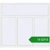 Ціноутворення Вікна 1900x1700 мм REHAU Euro 70 Білий (RAL 9016) з двох сторін. Ціна: ₴14,829.44