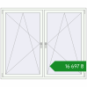 Ціноутворення Вікна 1800x1500 мм REHAU Euro 70 Білий (RAL 9016) з двох сторін. Ціна: ₴16,696.79
