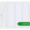 Ціноутворення Вікна 2000x1800 мм REHAU Euro 60 Білий (RAL 9016) з двох сторін. Ціна: ₴13,819.81