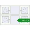 Ціноутворення Вікна 1500x1000 мм REHAU Euro 60 Білий (RAL 9016) з двох сторін. Ціна: ₴14,438.56