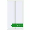 Ціноутворення Вікна 930x1650 мм REHAU Euro 70 Білий (RAL 9016) з двох сторін. Ціна: ₴6,692.52