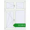 Ціноутворення Вікна 1150x1600 мм REHAU Euro 70 Білий (RAL 9016) з двох сторін. Ціна: ₴19,208.04