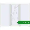 Ціноутворення Вікна 1890x1530 мм REHAU Euro 70 Білий (RAL 9016) з двох сторін. Ціна: ₴15,163.03