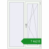 Ціноутворення Вікна 1008x1441 мм REHAU Euro 70 Білий (RAL 9016) з двох сторін. Ціна: ₴7,462.42