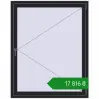 Ціноутворення Вікна 1200x1500 мм REHAU Brillant-Design BLACK_ULTI-MATT з двох сторін. Ціна: ₴17,815.86