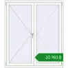 Ціноутворення Вікна 1400x1600 мм Altest Pony 375 RAL 9016 Traffic white з двох сторін. Ціна: ₴20,983.26