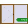 Ціноутворення Вікна 2200x1600 мм REHAU Euro 60 LIGHT_OAK з двох сторін. Ціна: ₴19,151.48