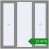 Ціноутворення Вікна 1800x1800 мм Altest Pony 375 RAL 9007 Grey aluminium з двох сторін. Ціна: ₴20,347.28