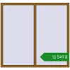 Ціноутворення Вікна 1600x1500 мм REHAU Euro 70 LIGHT_OAK з двох сторін. Ціна: ₴12,549.06