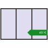 Ціноутворення Вікна 3000x2000 мм REHAU Euro 60. Ціна: €451.10