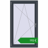 Ціноутворення Вікна 850x1440 мм REHAU Euro 60. Ціна: €193.44