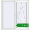 Ціноутворення Вікна 1320x1430 мм REHAU Euro 70 Білий (RAL 9016) з двох сторін. Ціна: ₴8,960.73
