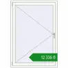 Ціноутворення Вікна 1050x1500 мм Altest Pony 375 RAL 9016 Traffic white з двох сторін. Ціна: ₴12,335.26