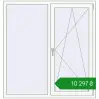 Ціноутворення Вікна 1370x1440 мм REHAU Euro 70 Білий (RAL 9016) з двох сторін. Ціна: ₴10,296.84