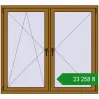 Ціноутворення Вікна 1530x1390 мм REHAU SYNEGO MD LIGHT_OAK з двох сторін. Ціна: ₴23,258.29
