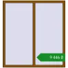 Ціноутворення Вікна 1400x1500 мм REHAU Euro 60 GOLDEN OAK з двох сторін. Ціна: ₴9,446.33