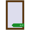 Ціноутворення Вікна 500x800 мм REHAU Euro 60. Ціна: €46.10