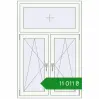 Ціноутворення Вікна 1000x1500 мм REHAU Euro 60 Білий (RAL 9016) з двох сторін. Ціна: ₴11,010.87