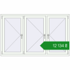 Ціноутворення Вікна 1800x1095 мм REHAU Euro 60 Білий (RAL 9016) з двох сторін. Ціна: ₴12,133.67