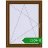 Ціноутворення Вікна 1005x1300 мм REHAU Euro 70 WALNUT з двох сторін. Ціна: ₴12,094.00