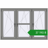 Ціноутворення Вікна 1800x1200 мм Altest Pony 375 RAL 9007 Grey aluminium з двох сторін. Ціна: ₴37,189.90