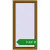 Ціноутворення Вікна 500x1000 мм REHAU Euro 70 GOLDEN OAK з двох сторін. Ціна: ₴3,330.10