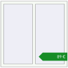 Ціноутворення Вікна 1170x1150 мм REHAU Euro 60. Ціна: €89.26