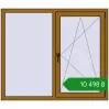 Ціноутворення Вікна 1400x1200 мм REHAU Euro 60 LIGHT_OAK з двох сторін. Ціна: ₴10,498.32