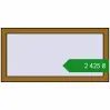 Ціноутворення Вікна 1000x500 мм REHAU Euro 60 LIGHT_OAK з двох сторін. Ціна: ₴2,424.92