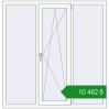 Ціноутворення Вікна 1500x1550 мм REHAU Euro 60 Білий (RAL 9016) з двох сторін. Ціна: ₴10,482.06