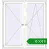 Ціноутворення Вікна 1400x1500 мм REHAU Euro 60 Білий (RAL 9016) з двох сторін. Ціна: ₴11,007.59
