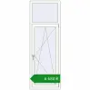 Ціноутворення Вікна 670x1950 мм REHAU Euro 60 Білий (RAL 9016) з двох сторін. Ціна: ₴6,683.93