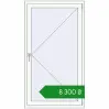 Ціноутворення Вікна 900x1600 мм REHAU Euro 70 Білий (RAL 9016) з двох сторін. Ціна: ₴8,299.74