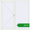 Ціноутворення Вікна 1750x1800 мм REHAU Euro 70. Ціна: €265.30