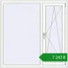 Ціноутворення Вікна 1300x1300 мм REHAU Euro 60 Білий (RAL 9016) з двох сторін. Ціна: ₴7,243.31