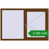 Ціноутворення Вікна 1500x1000 мм REHAU Euro 60 WALNUT з двох сторін. Ціна: ₴9,284.57