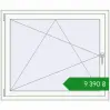Ціноутворення Вікна 1200x1000 мм REHAU Euro 70 Білий (RAL 9016) з двох сторін. Ціна: ₴9,389.56