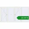 Ціноутворення Вікна 3000x1600 мм REHAU Euro 60 Білий (RAL 9016) з двох сторін. Ціна: ₴20,247.24