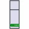 Ціноутворення Вікна 700x2000 мм REHAU Euro 60 ANTHRACITE_GREY_STRUKTURAL з двох сторін. Ціна: ₴5,888.88