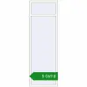 Ціноутворення Вікна 800x2400 мм REHAU Euro 60 Білий (RAL 9016) з двох сторін. Ціна: ₴5,068.76