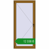 Ціноутворення Вікна 900x2000 мм REHAU Euro 70 LIGHT_OAK з двох сторін. Ціна: ₴12,337.59