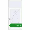 Ціноутворення Вікна 880x1980 мм REHAU Euro 60 Білий (RAL 9016) з двох сторін. Ціна: ₴7,507.26
