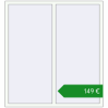 Ціноутворення Вікна 1440x1560 мм REHAU Euro 70. Ціна: €148.63