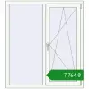 Ціноутворення Вікна 1200x1350 мм REHAU Euro 60 Білий (RAL 9016) з двох сторін. Ціна: ₴7,763.76