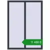 Ціноутворення Вікна 1010x1400 мм REHAU Brillant-Design ANTHRACITE_GREY_STRUKTURAL з двох сторін. Ціна: ₴11,488.15
