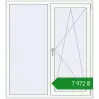 Ціноутворення Вікна 1300x1450 мм REHAU Euro 60 Білий (RAL 9016) з двох сторін. Ціна: ₴7,972.19