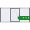 Ціноутворення Вікна 2400x1200 мм Altest Pony 375 RAL 9007 Grey aluminium з двох сторін. Ціна: ₴19,761.50
