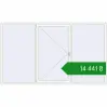 Ціноутворення Вікна 2900x1700 мм REHAU Euro 60 Білий (RAL 9016) з двох сторін. Ціна: ₴14,440.84